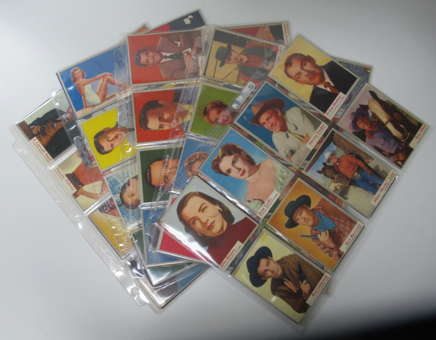 1953 Topps Who-Z-At Star Complete Set of 80 Cards