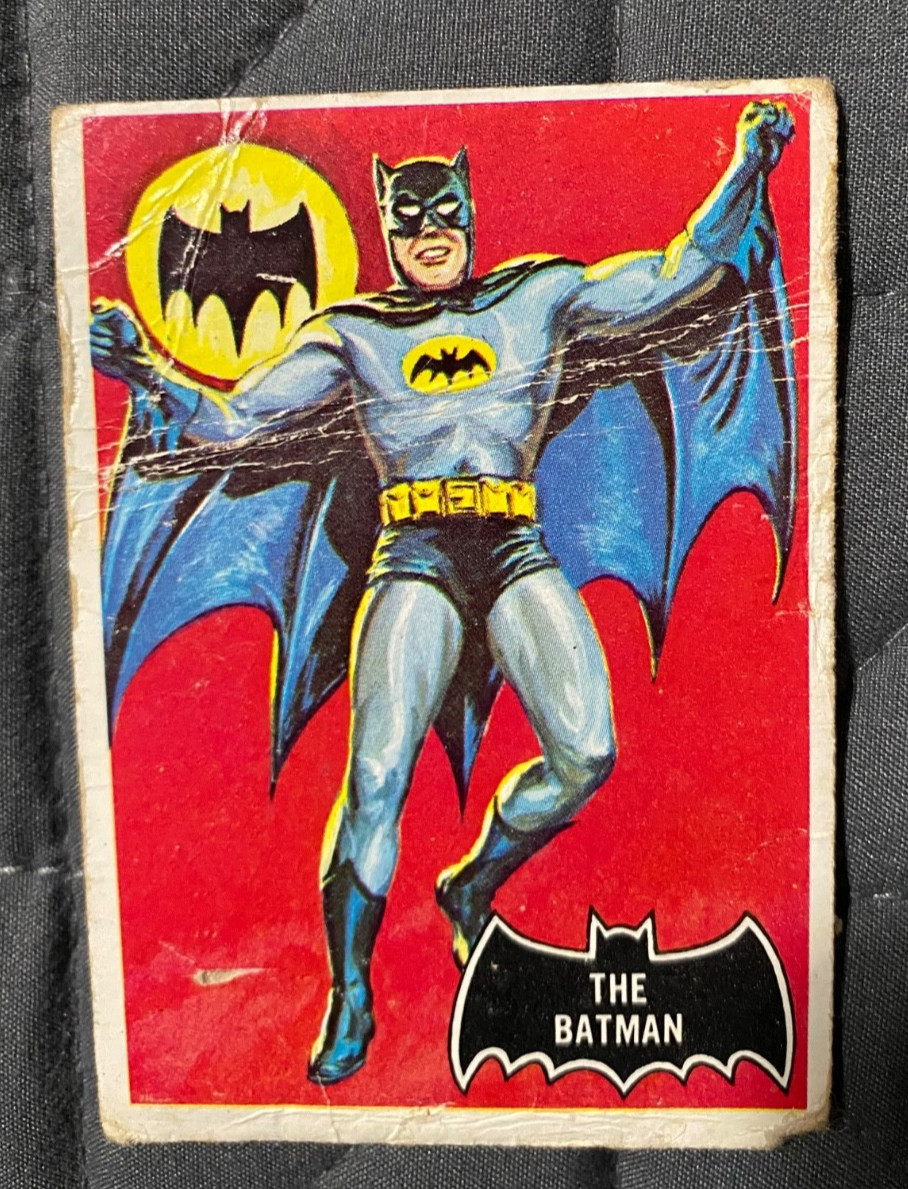 BATMAN:1966 BLACK BAT CARDS=MIXED (USA&UK) COMPLETE SET OF 55, TOTAL OF 75 CARDS