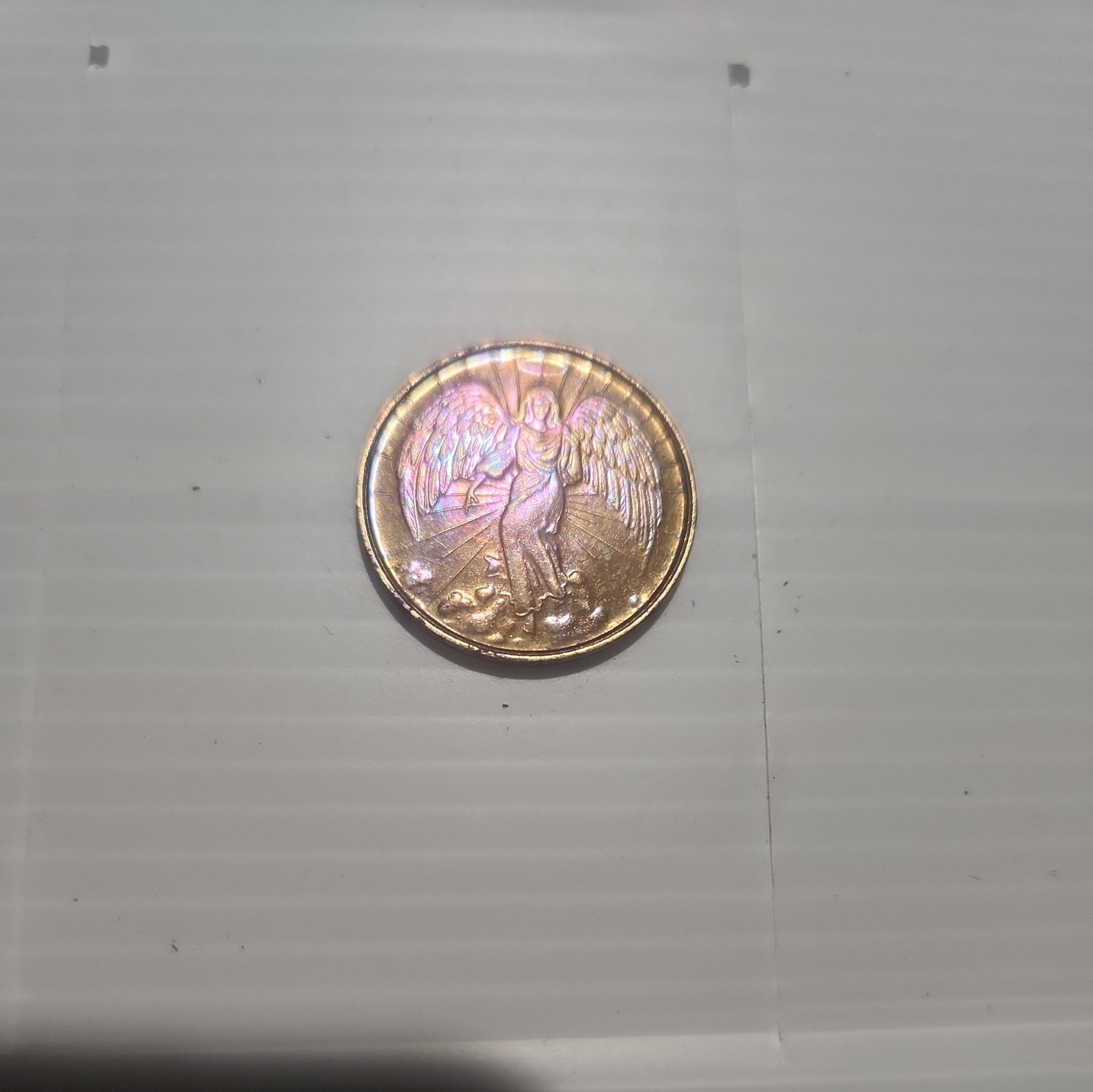 Rare Double Sided Angel Vintage Coin