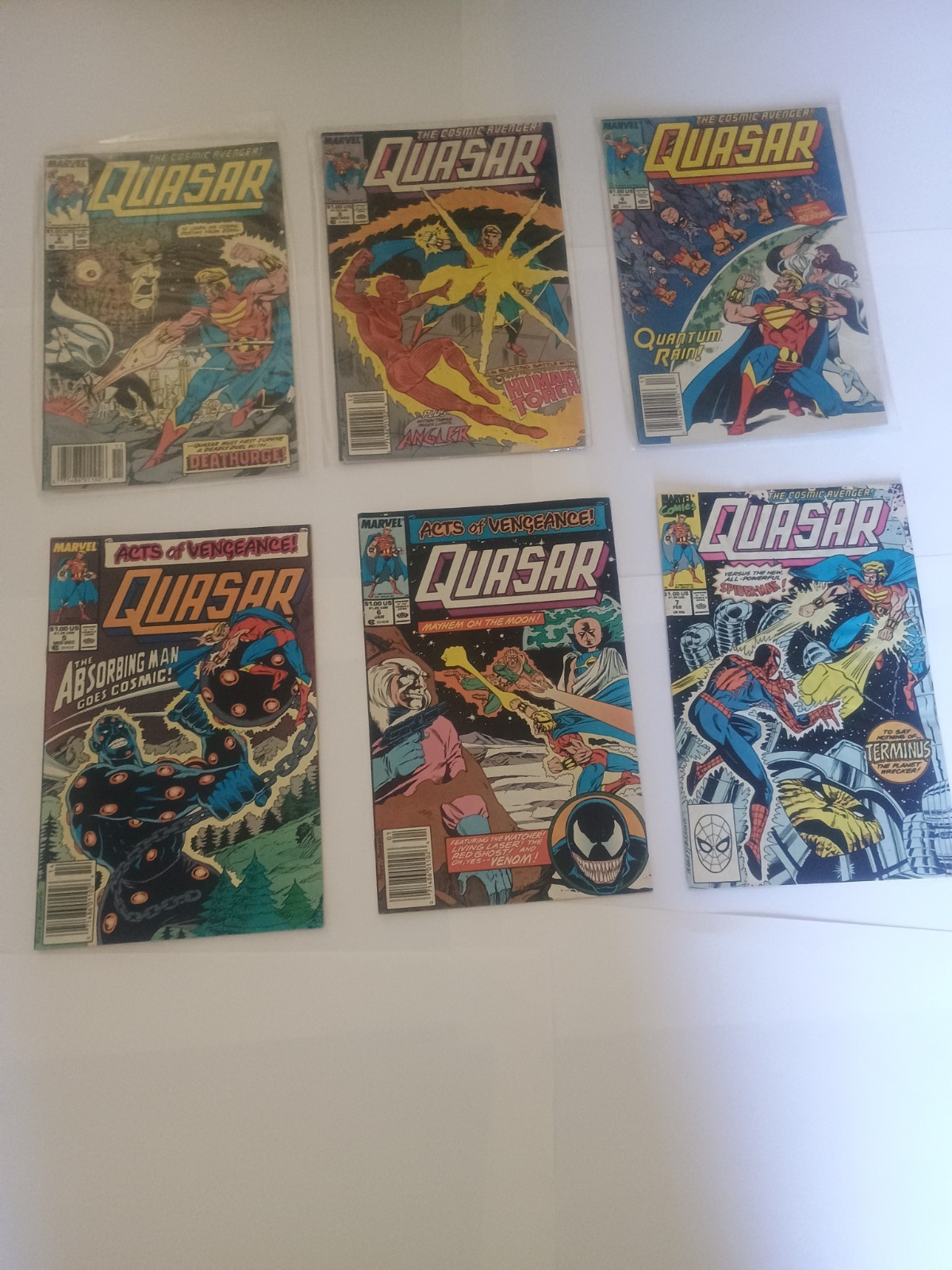 Quasar comic book lot of 6  