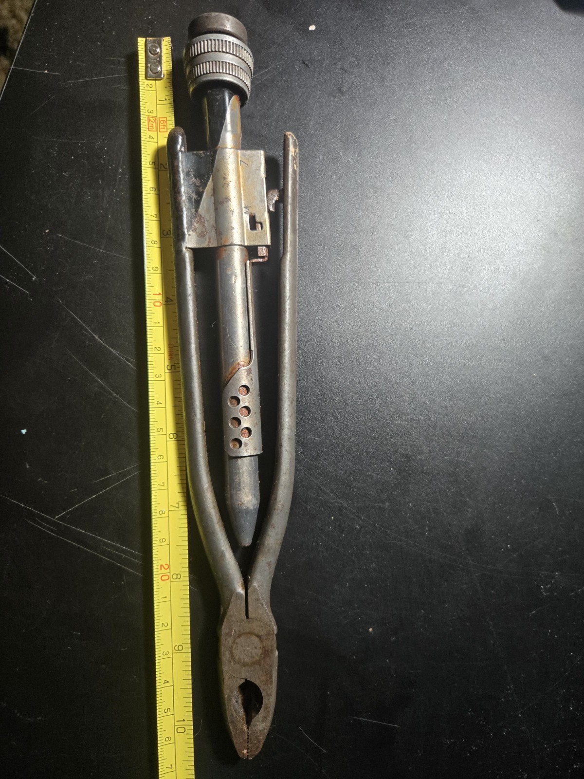 (A) VINTAGE US MILITARY MILBAR SAFETY TWIST AVIATION WIRE PLIERS - VGC - USA (A) VINTAGE US MILITARY MILBAR SAFETY TWIST AVIATION WIRE PLIERS - VGC - USA