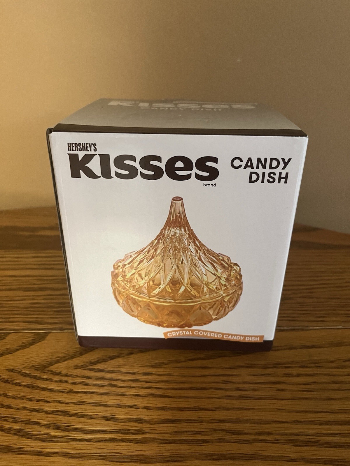 GODINGER HERSHEY'S CANDY KISSES CRYSTAL CANDY DISH GODINGER HERSHEY'S CANDY KISSES CRYSTAL CANDY DISH