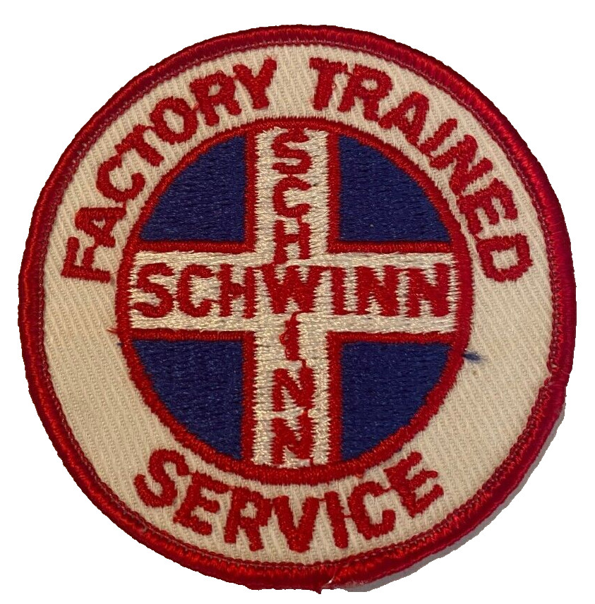 Schwinn Factory Trained Service Technician Dealer Employee Uniform Patch 1