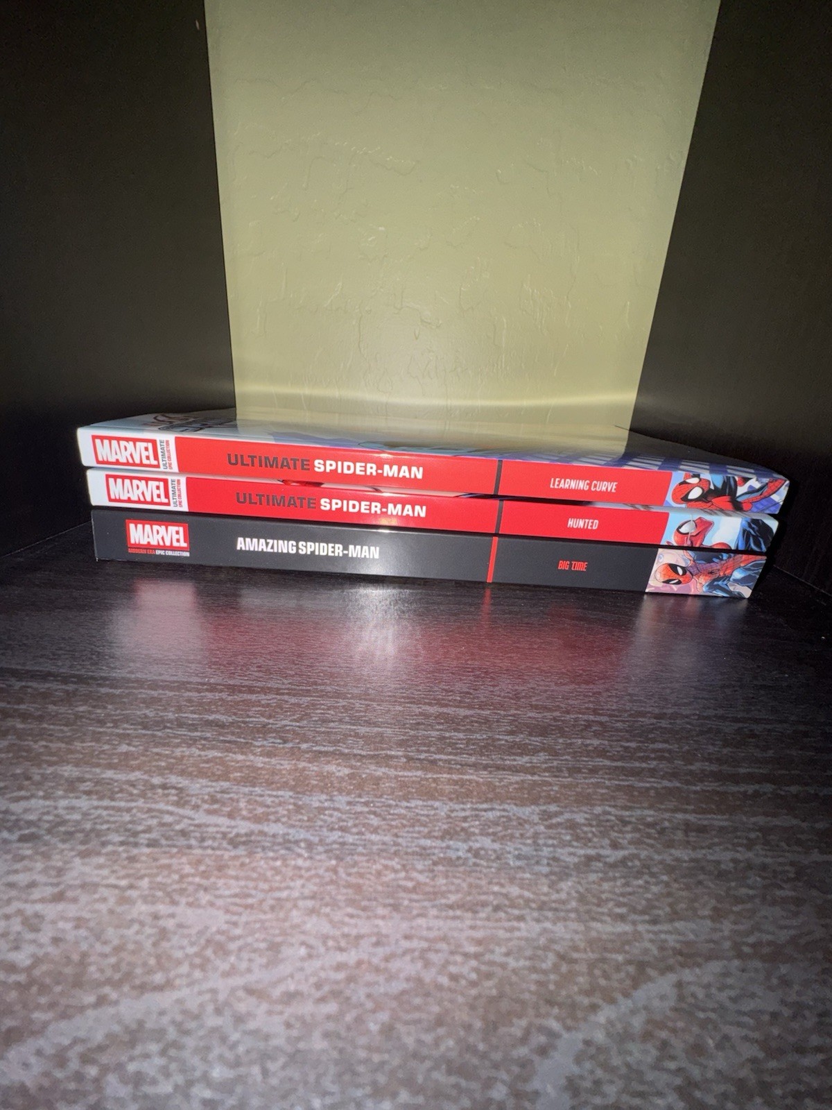 Spiderman Modern Epic Collection Lot Ultimate and big time Spiderman Modern Epic Collection Lot Ultimate and big time