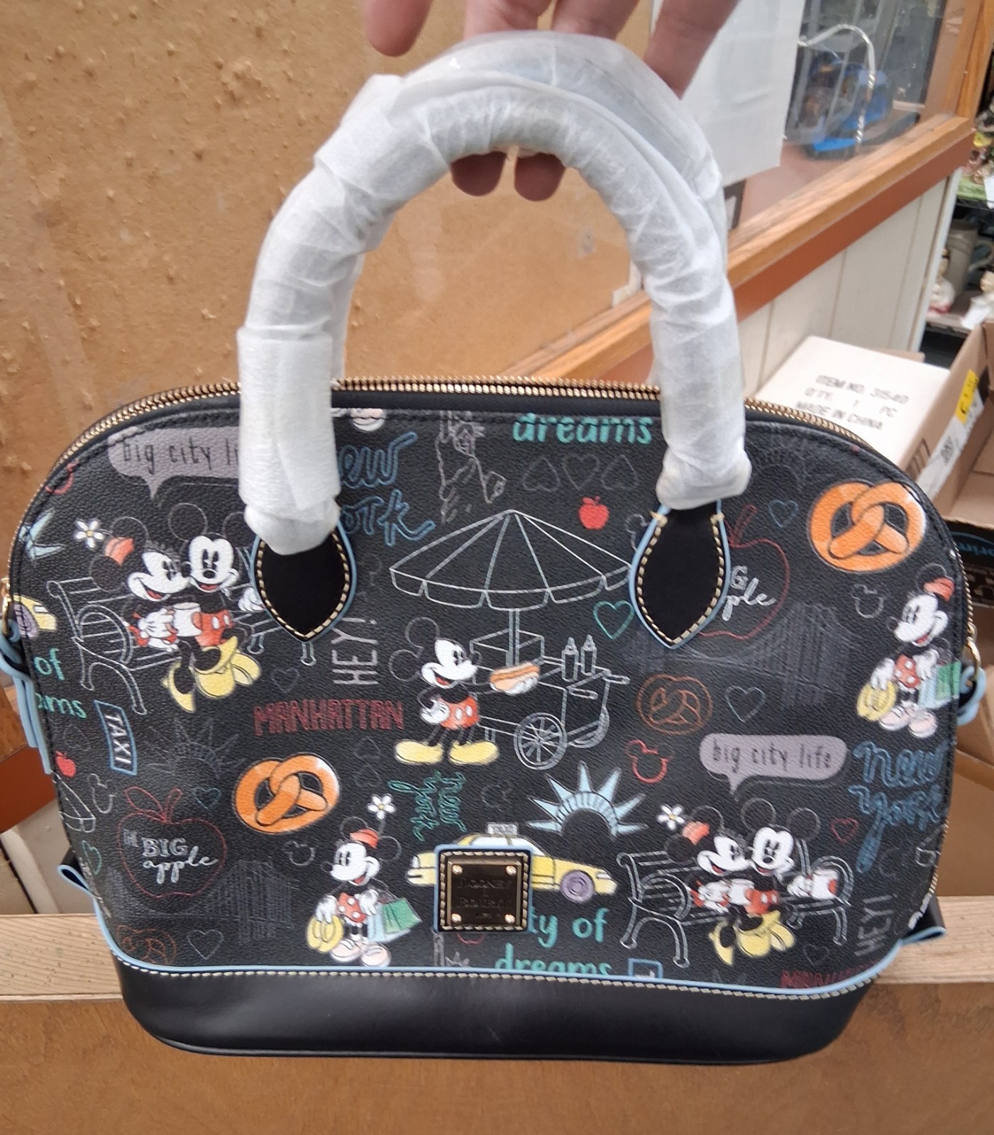 Dooney And Bourke New York Mickey Minnie Mouse Purse
