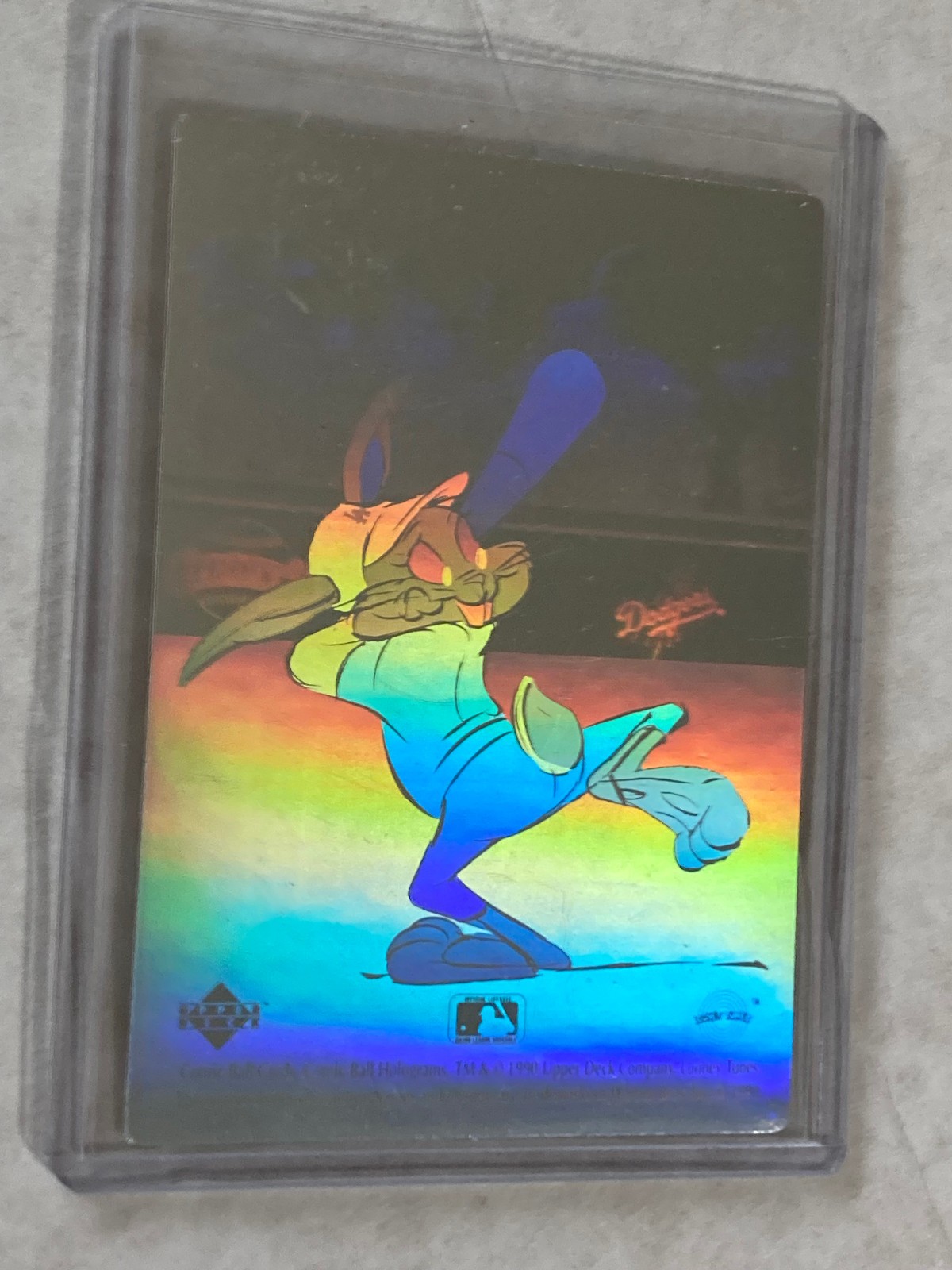 1990 Upper Deck Comic Ball Holograms #1 Bugs Bunny NM
