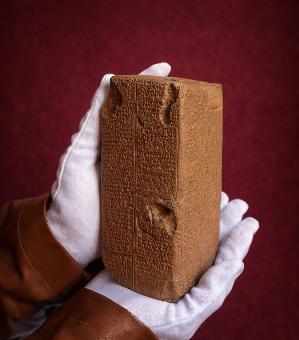 The Sumerian King List Reveals the Origin of Mesopotamian Kingship (Replica) The Sumerian King List Reveals the Origin of Mesopotamian Kingship (Replica)