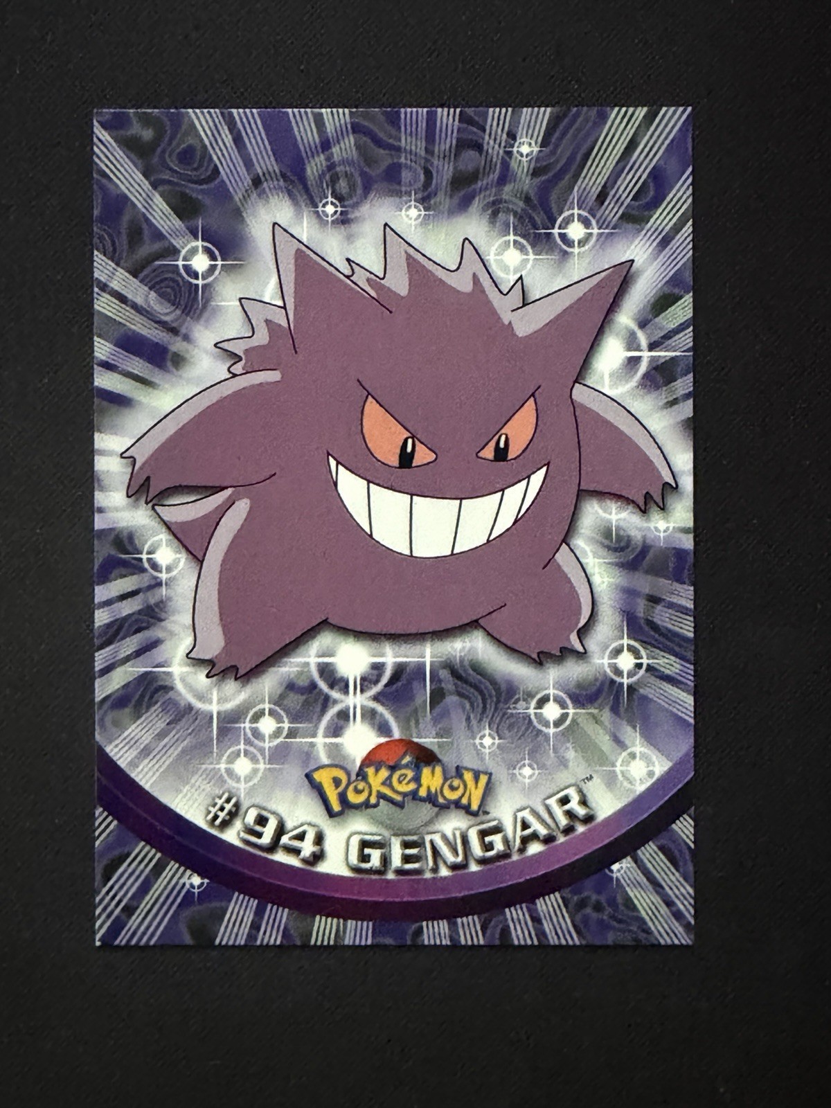 Pokemon Gengar TV Animation 2000 #94 Topps Series 2 Pokemon Gengar TV Animation 2000 #94 Topps Series 2