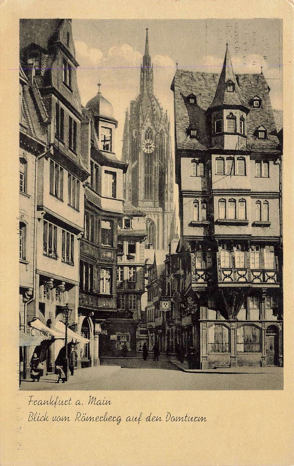 Vintage Frankfurt a. Main Postcard Frankfurt am Main Hesse Unposted