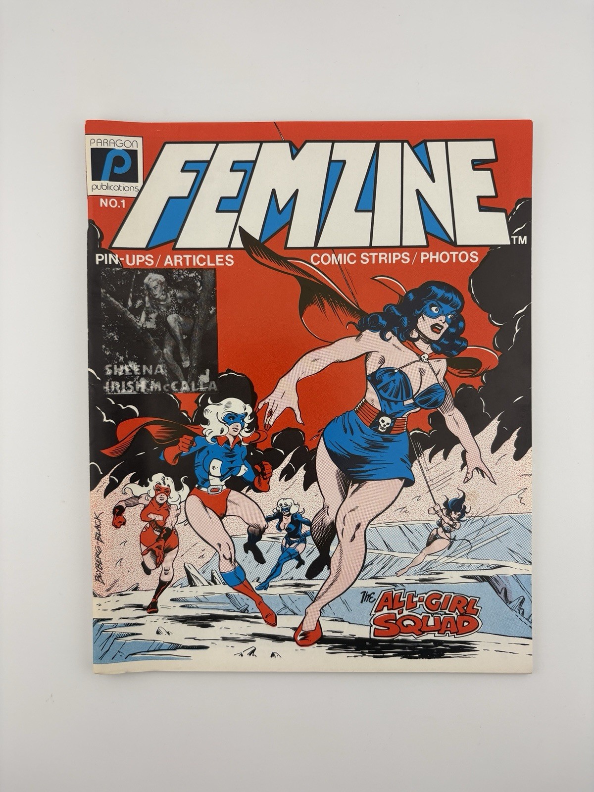 Femzine 1# Paragon Comics Femforce 1st appearance 1981
