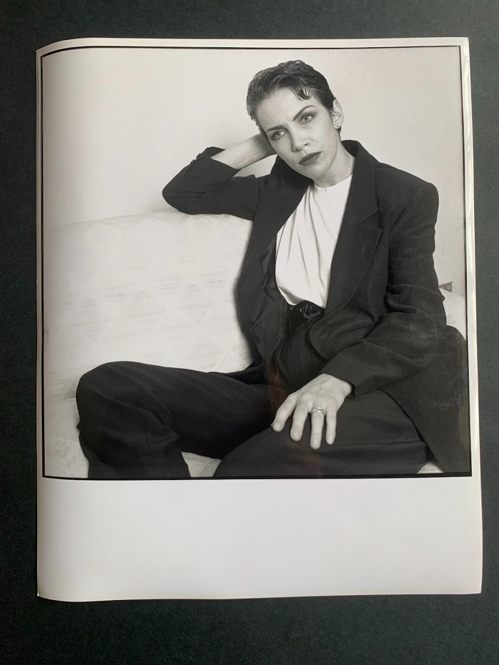 ANNIE LENNOX  -   Rare Original Press Photo by VOLKER HINZ