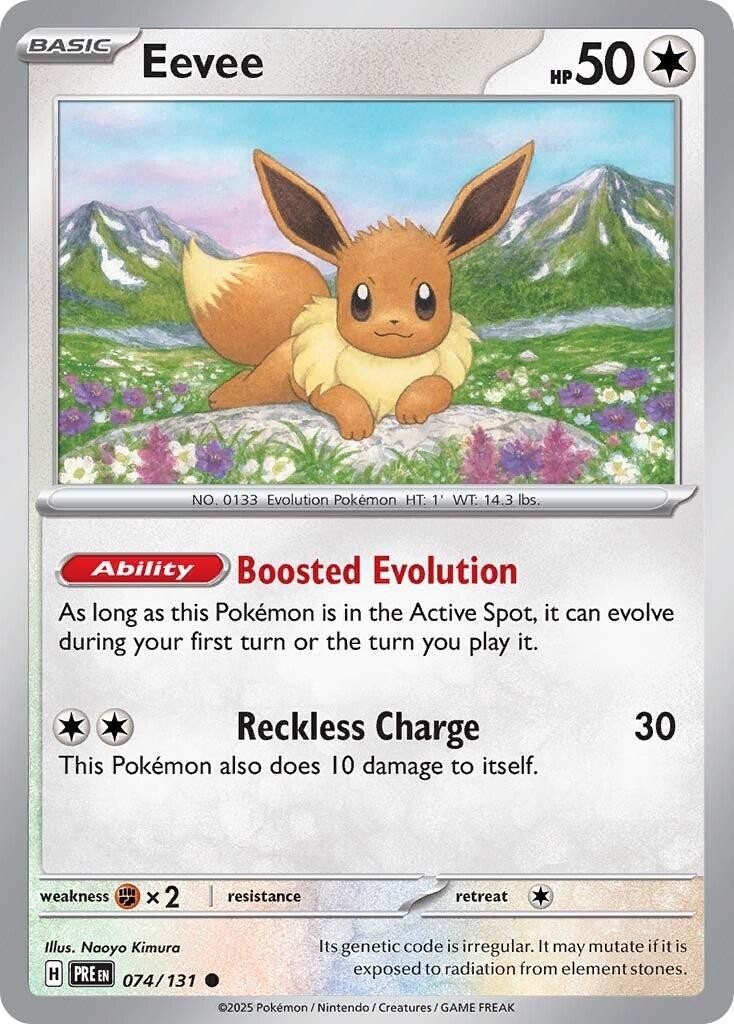 Eevee Reverse Holofoil [PRE - 074/131]