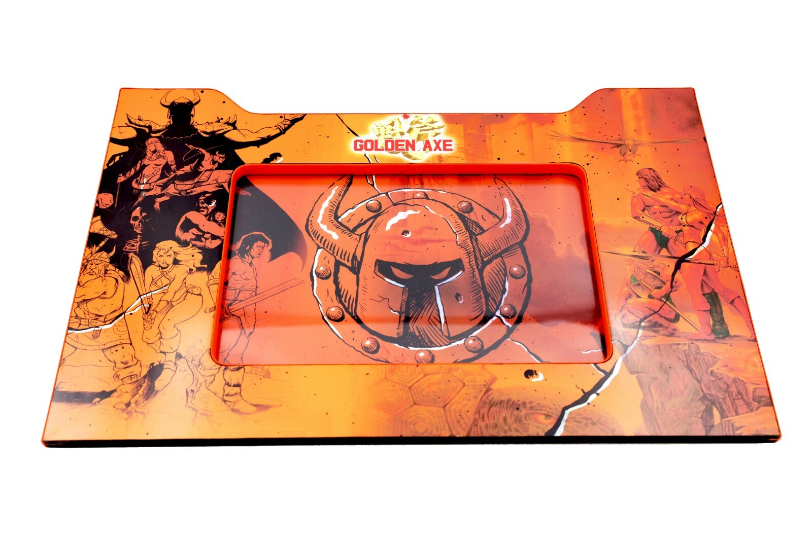 Arcade1up  Golden Axe Lit Riser Front Panel 