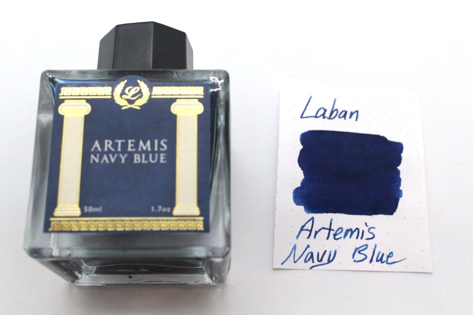 Laban Artemis Navy Blue 50ml Fountain Pen Ink Bottle