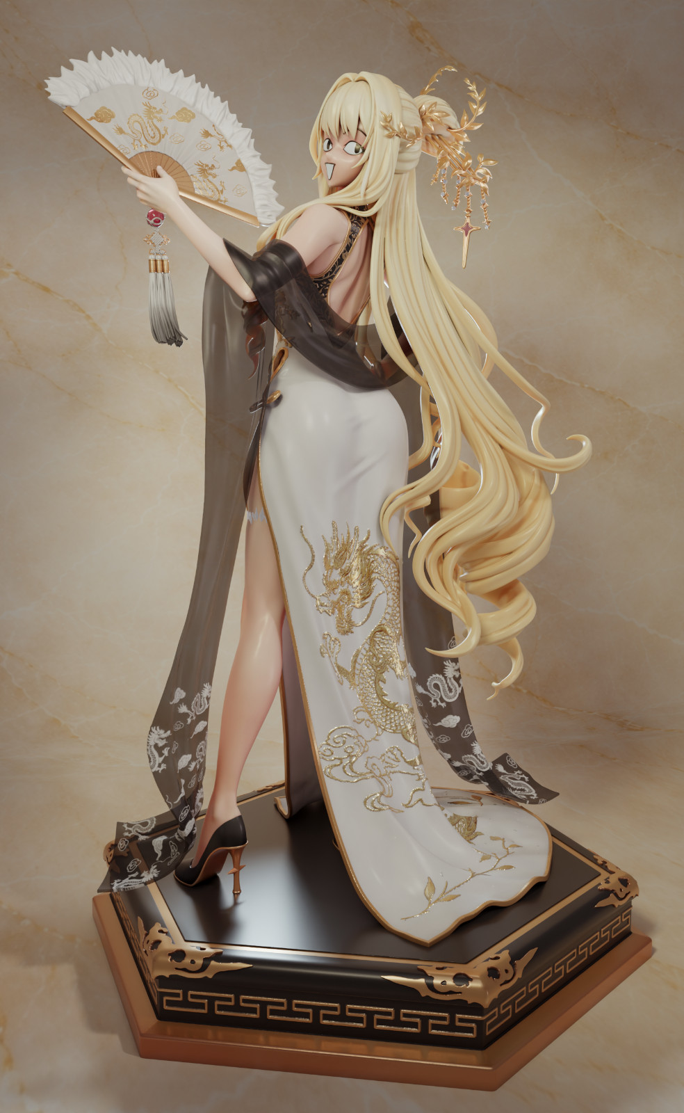 Rubim – Crown: Glorious Flower | NIKKE | UNPAINTED | 1/6 Scale Resin Kit