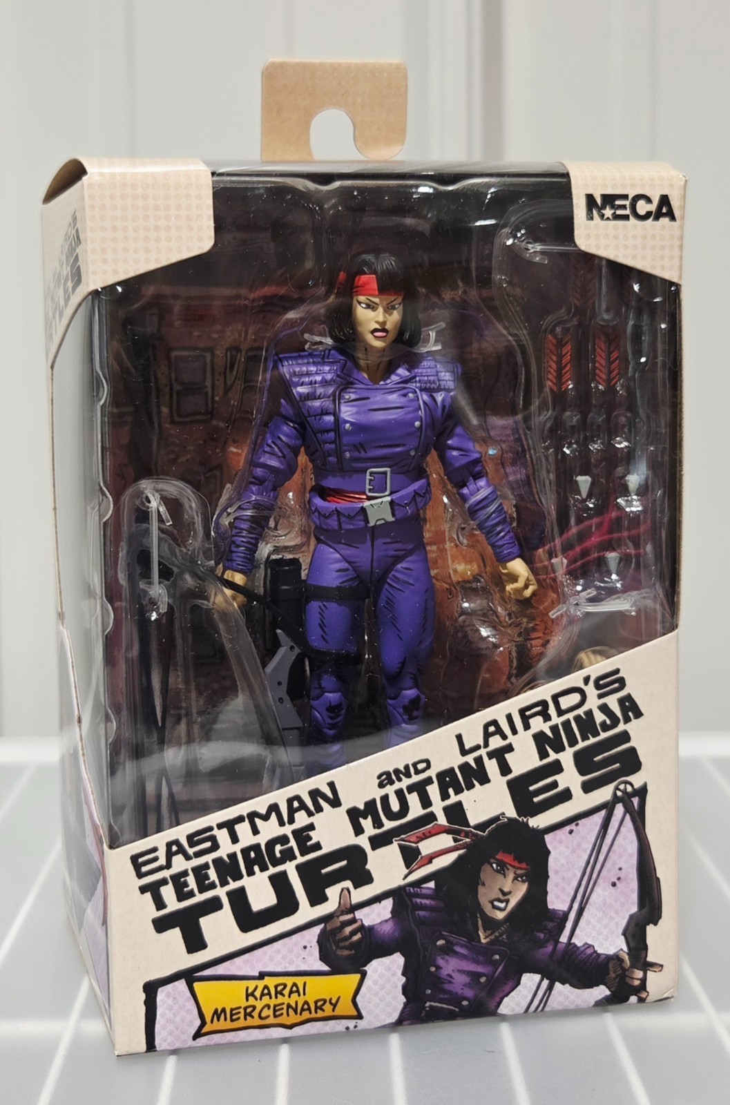 NECA Eastman & Laird's Comics TMNT City at War Karai Mercenary 7
