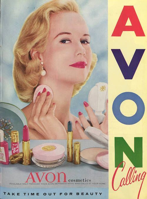Vintage Avon Ad Reproduction Framing Print Advertising 17x12