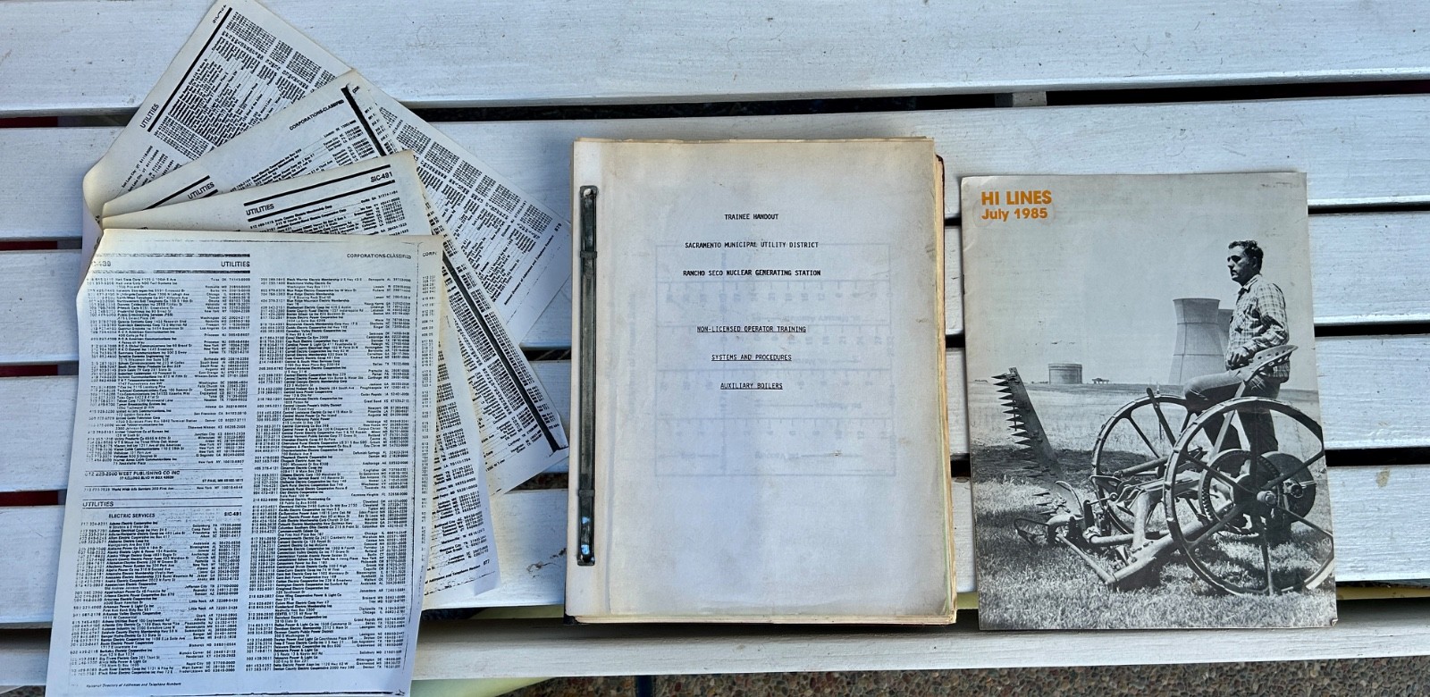 RARE  Vtg  1970s SMUD Rancho Seco Nuclear  Generation Station Training Manual