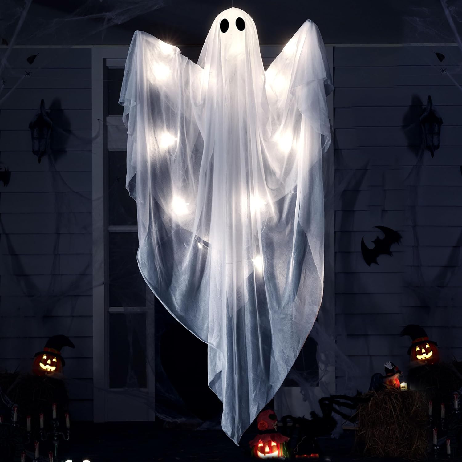 Halloween Hanging Light up Ghost, 47\ Halloween Hanging Light up Ghost, 47\