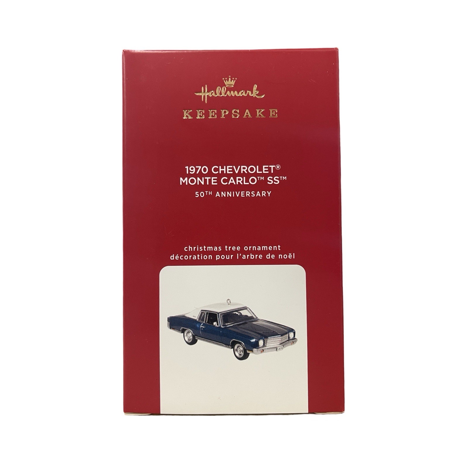 2020 Hallmark 1970 Chevrolet Monte Carlo SS 5th Anniversary Limited Ornament