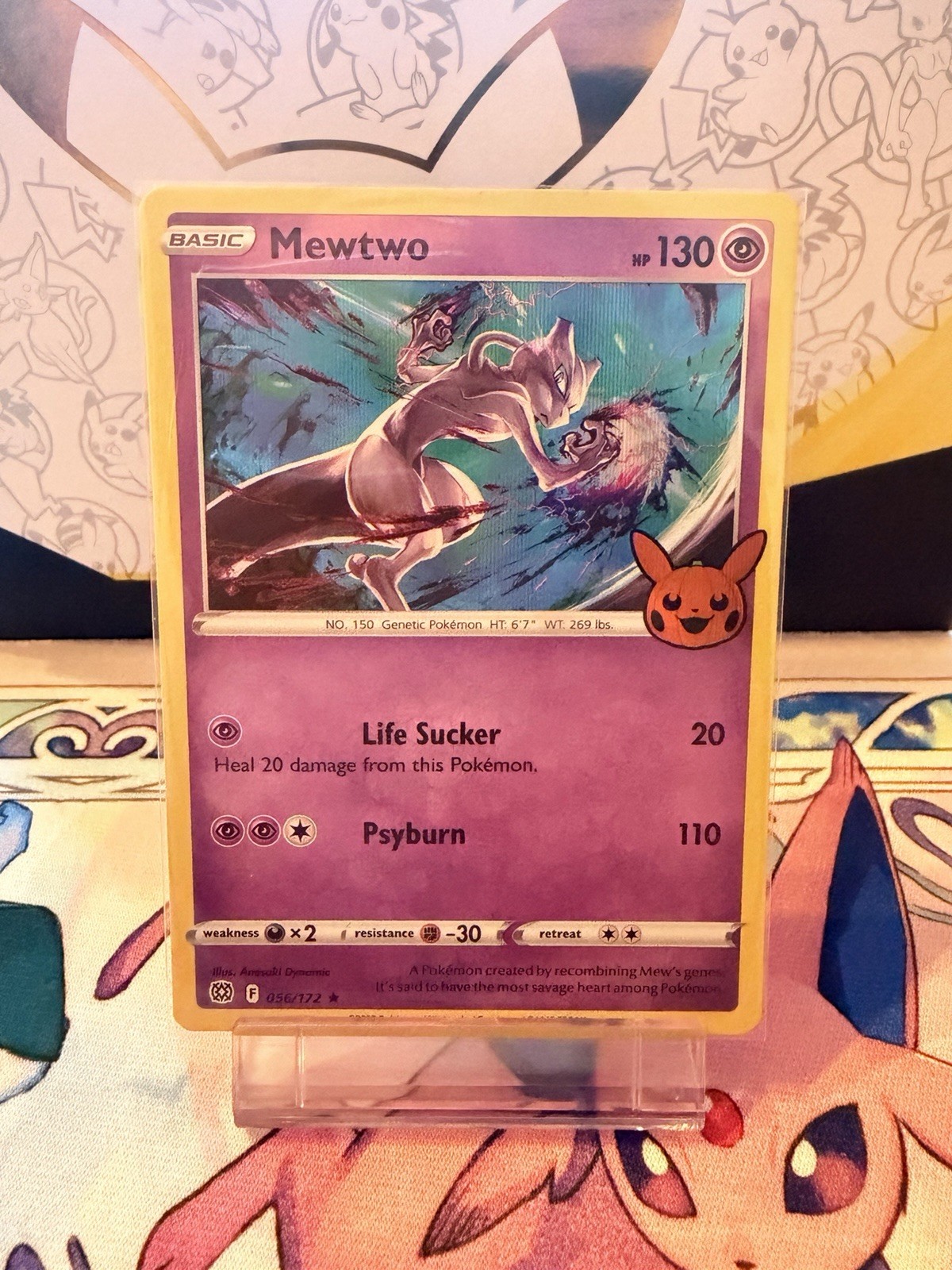 Pokemon TCG - Mewtwo - 056/172 - Trick or Trade BOOster 2022 - NM