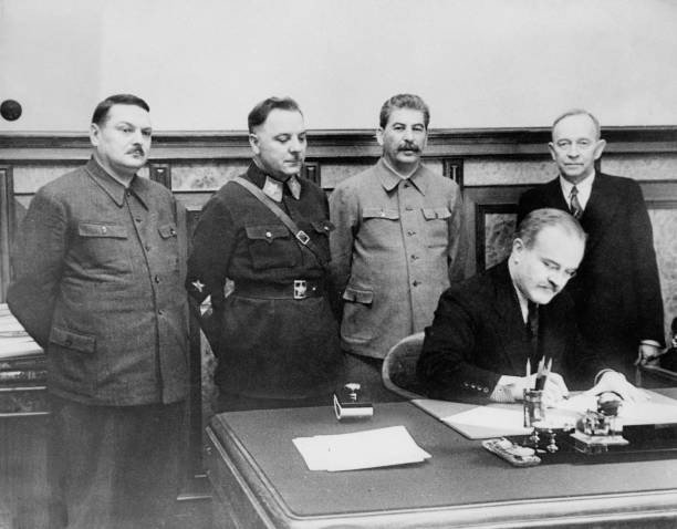 Dictator Joseph Stalin Is Present As Vyacheslav Molotov OLD PHOTO Dictator Joseph Stalin Is Present As Vyacheslav Molotov OLD PHOTO