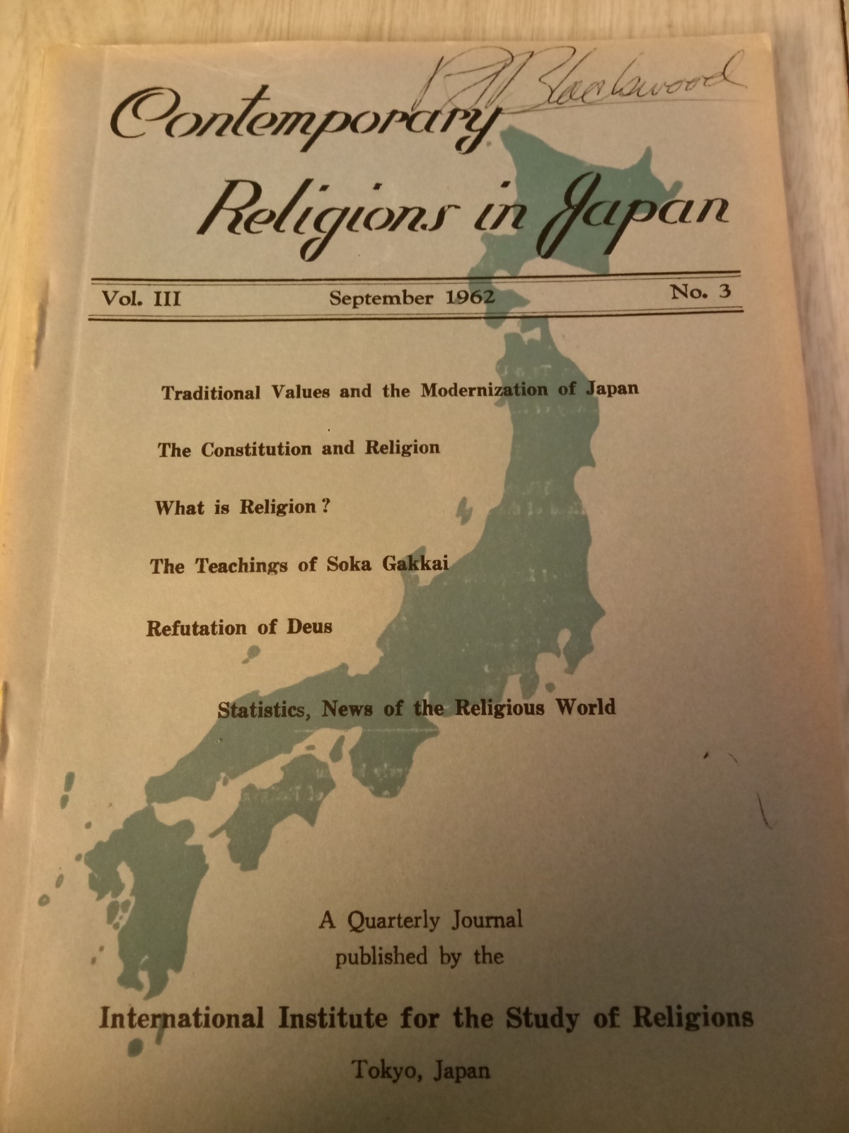 Nichiren / Soka Gakkai ©️ 1962 Nichiren / Soka Gakkai ©️ 1962