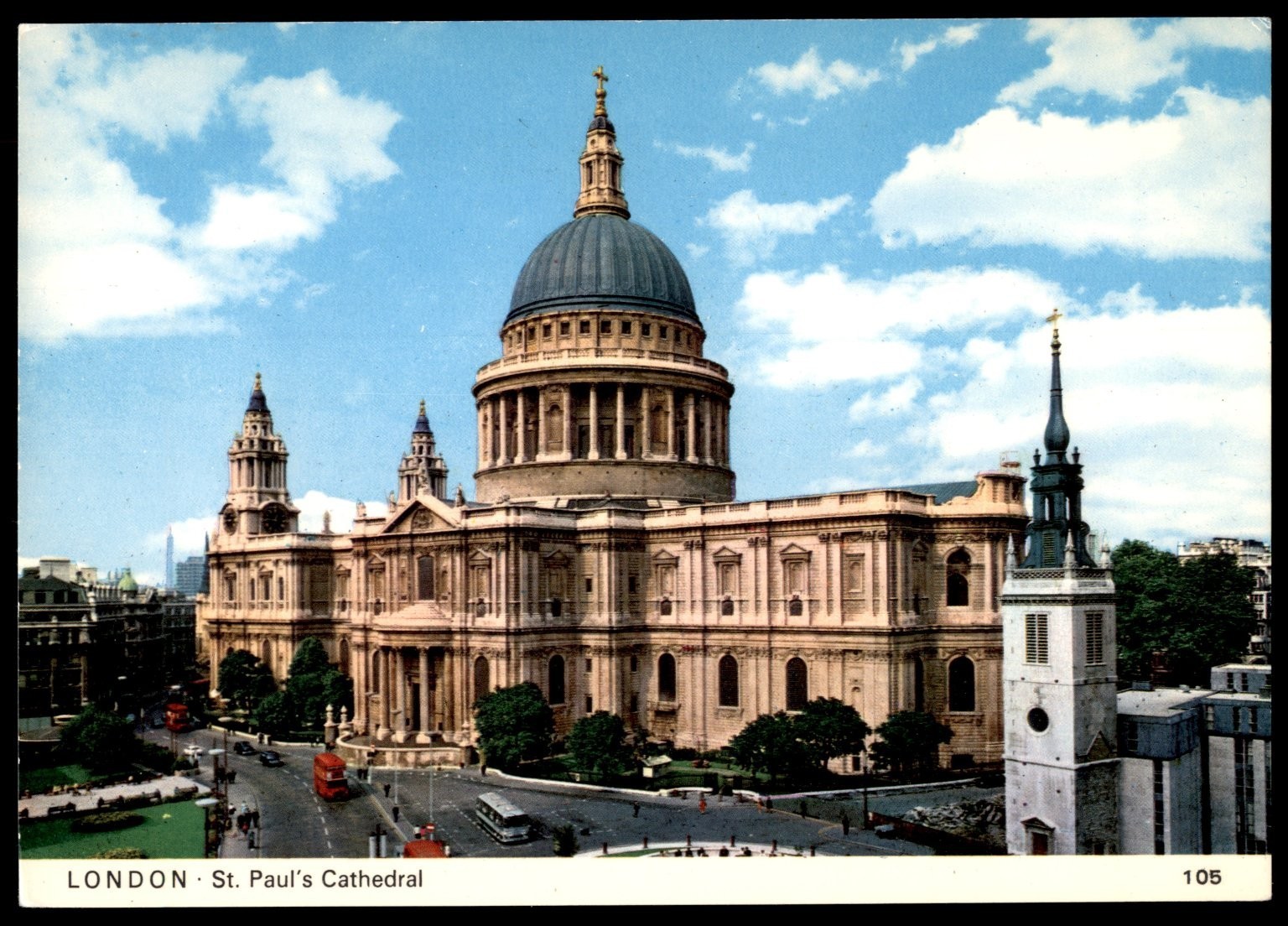 London St. Paul\'s Cathedral Vintage Postcard Charles Skilton Series London St. Paul\'s Cathedral Vintage Postcard Charles Skilton Series