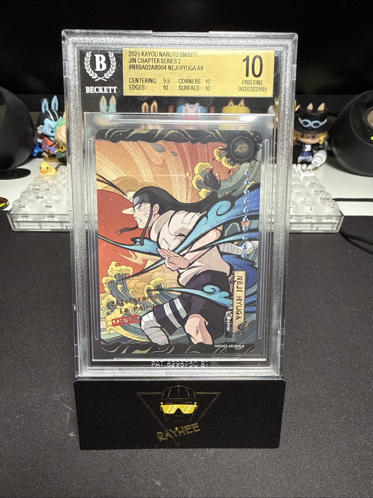 2025 Kayou Naruto SMRITI Jin Chapter Series 2 Neji Hyuga AR BGS 10 POP 3 2025 Kayou Naruto SMRITI Jin Chapter Series 2 Neji Hyuga AR BGS 10 POP 3