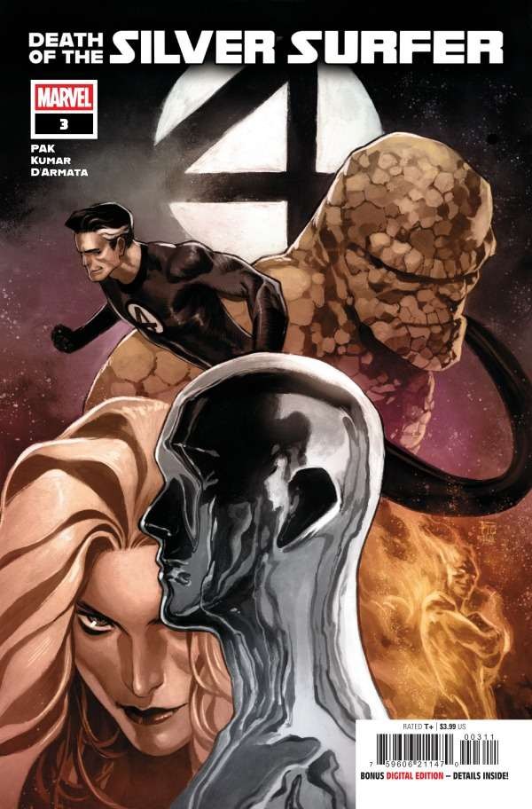 Death of the Silver Surfer #3 VF/NM; Marvel | Fantastic Four - w/Bag+Board Death of the Silver Surfer #3 VF/NM; Marvel | Fantastic Four - w/Bag+Board