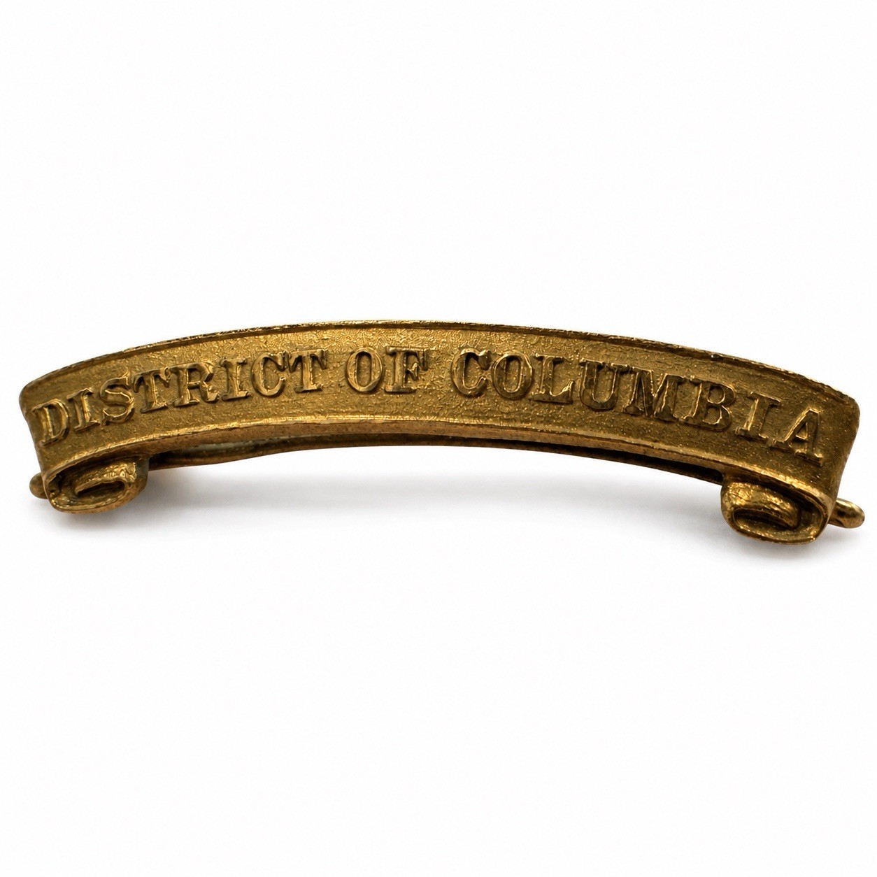 RARE 10K GOLD FILL DAR DISTRICT OF COLUMBIA PIN BADGE REVOLUTION DAUGHTERS USA RARE 10K GOLD FILL DAR DISTRICT OF COLUMBIA PIN BADGE REVOLUTION DAUGHTERS USA