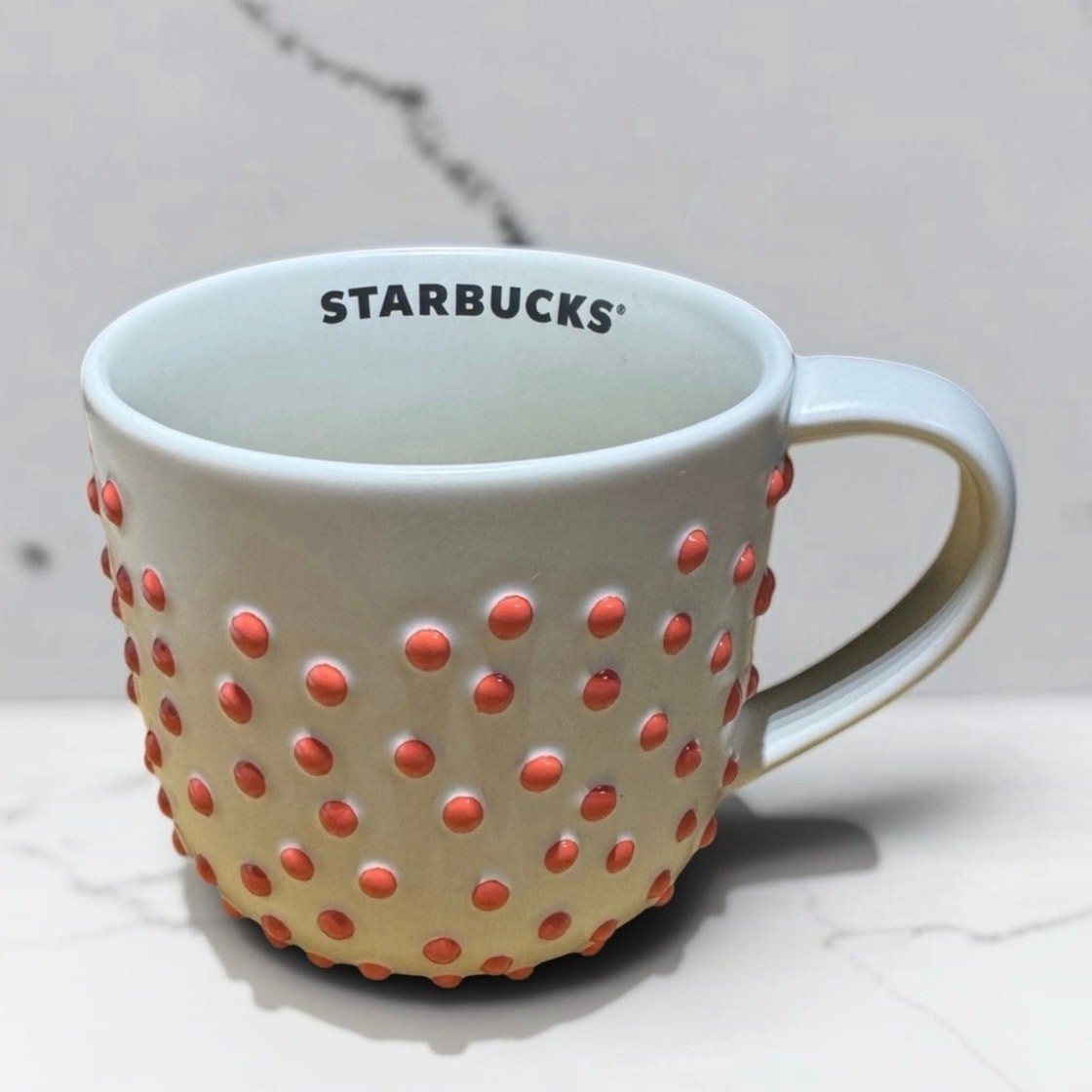 Starbucks Fall 2026 PSL Society Limited Edition 12oz Pumpkin Dots Ceramic Mug