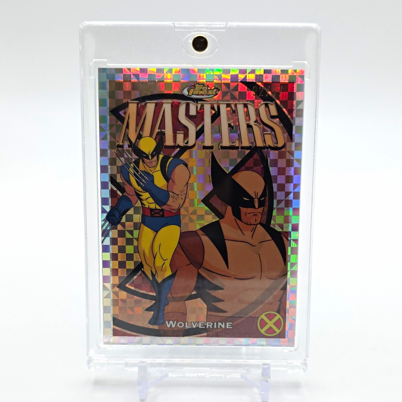 Topps Marvel Finest Masters 2025 Wolverine #40 Serial Numbered /97
