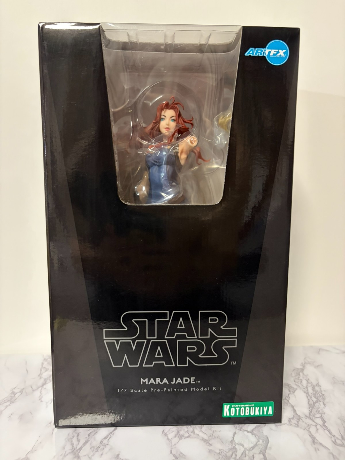 Kotobukiya Star Wars Mara Jade 1/7 scale Pre-Painted Model Kit Kotobukiya Star Wars Mara Jade 1/7 scale Pre-Painted Model Kit