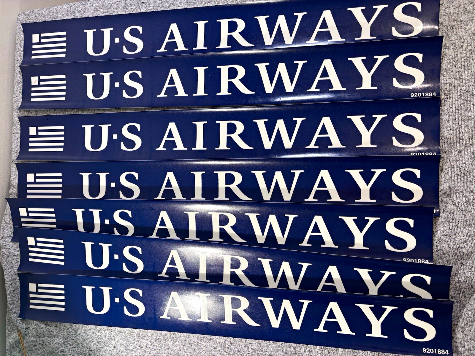 Vintage US Airways Decal Sticker 32\