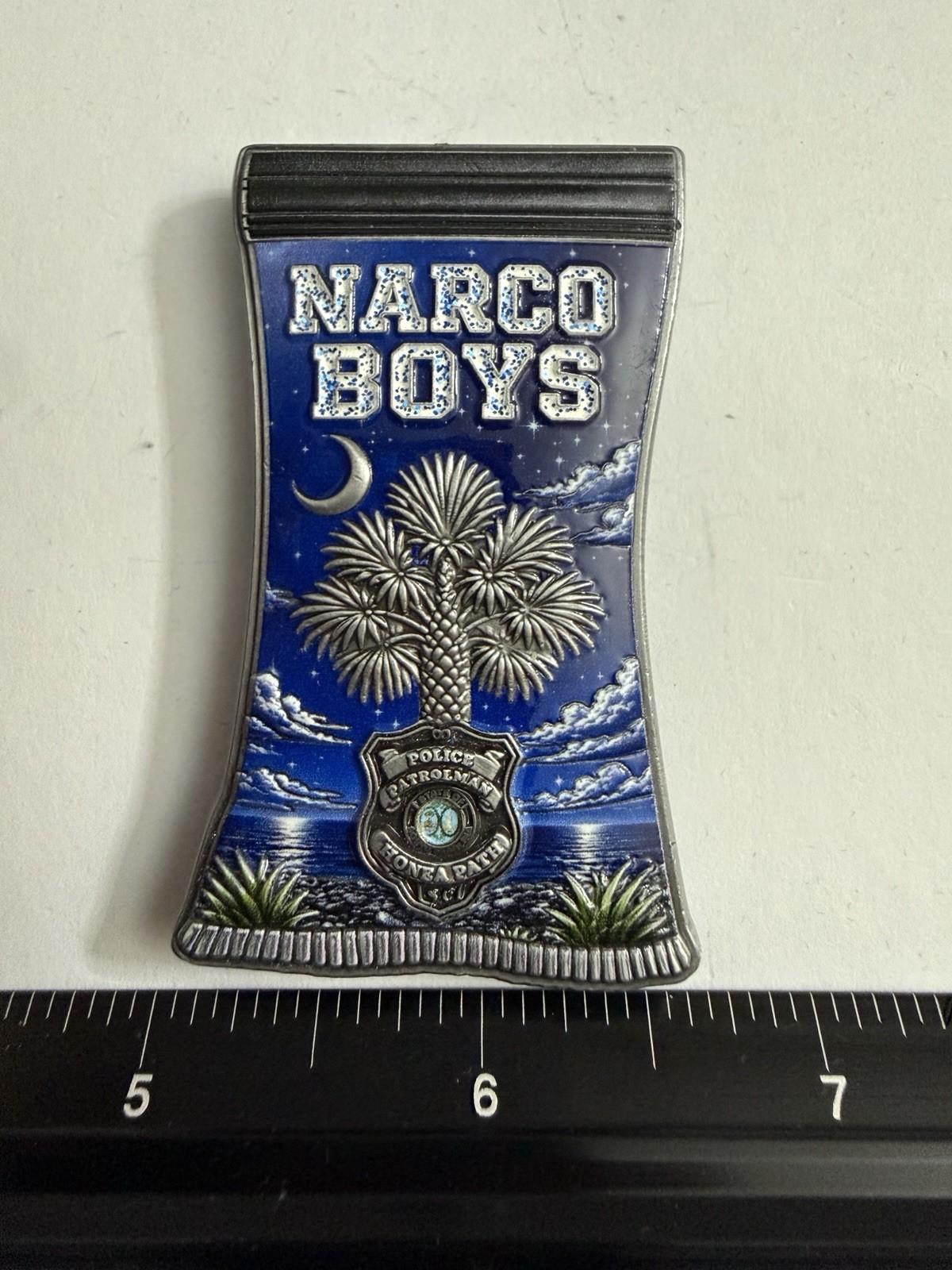 Honea Path SC Police NARCO Boys Drug Enforcement Challenge Coin