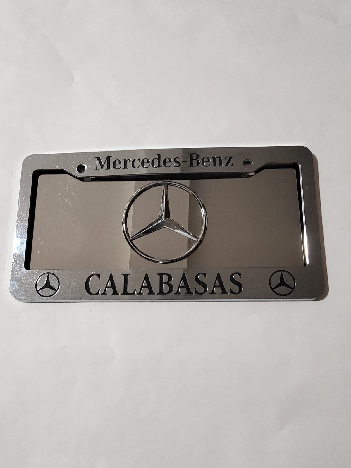 Mercedes-Benz of Calabasas, CA, Car Dealer License Plate Frame And Insert