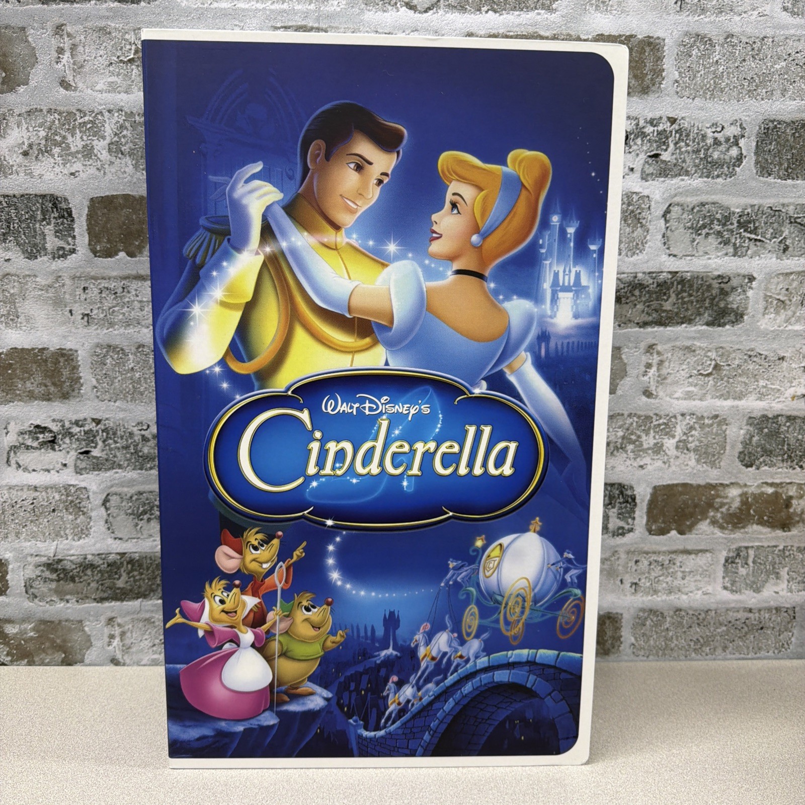 Cinderella Disney Classic VHS Boxed Silk Touch Throw Blanket 50\ Cinderella Disney Classic VHS Boxed Silk Touch Throw Blanket 50\