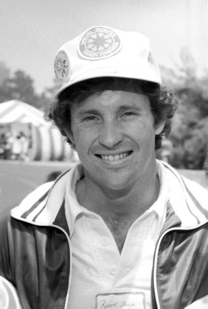 Robert Hays at a Special Olympics event June 1979 Celebrity Film Old Photo 4
