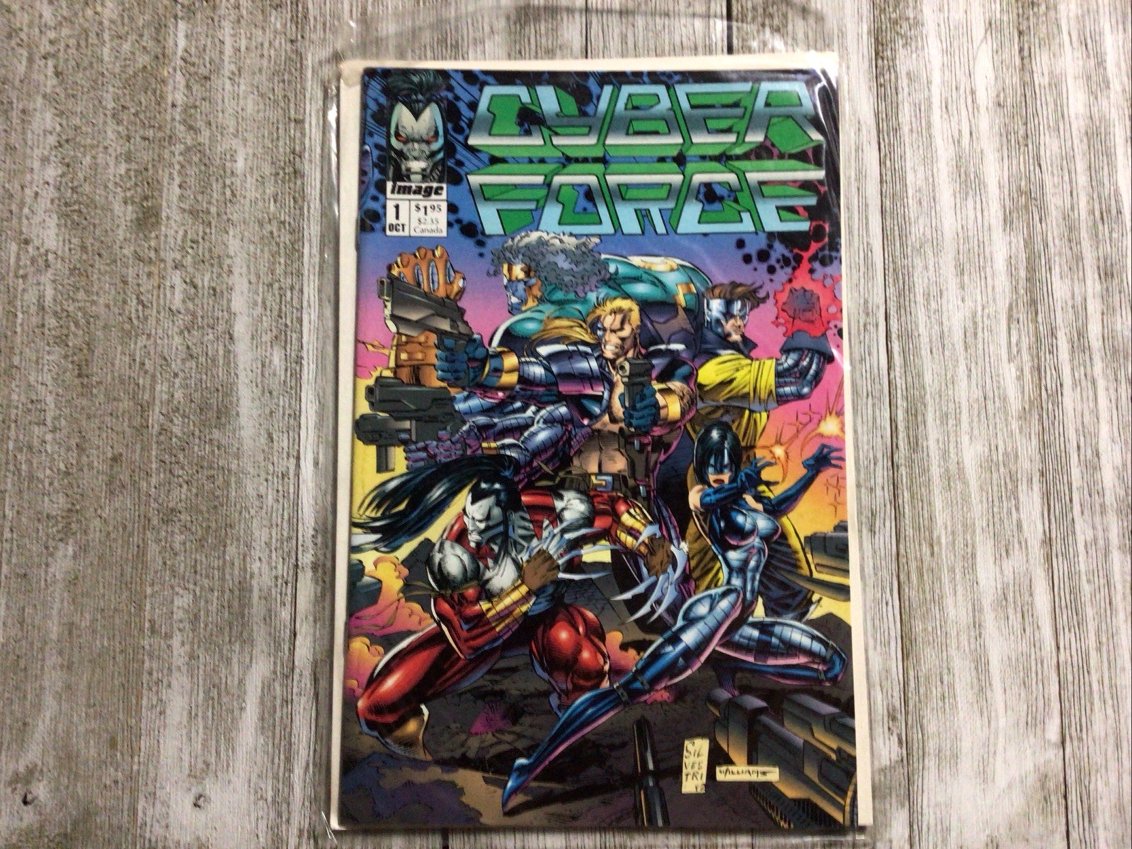 Image Comics Cyber Force #1 Single Issue Comic Book by Marc Silvestri