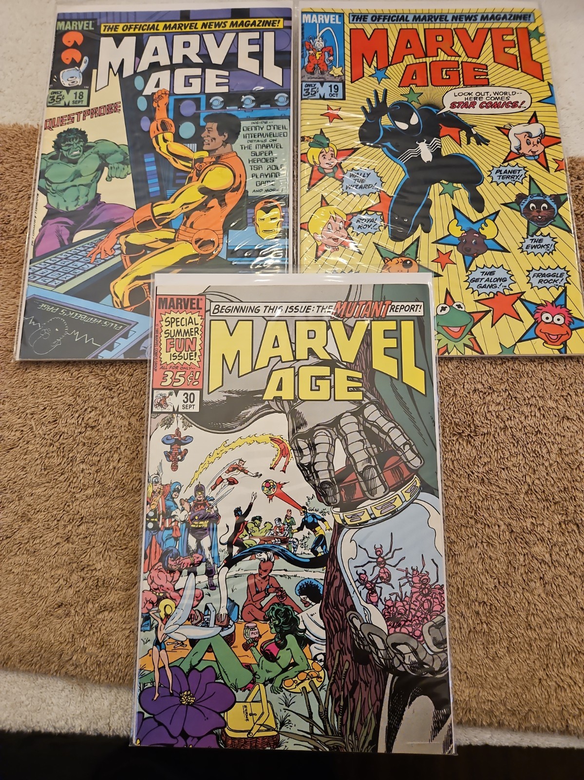 Marvel Age Lot Of 15 Comics (Marvel Comics) Marvel Age Lot Of 15 Comics (Marvel Comics)