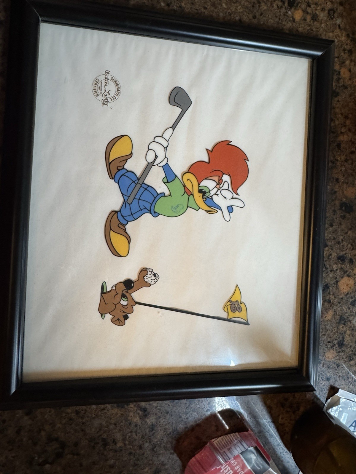 Woody Wood Pecker Serigraph Cel