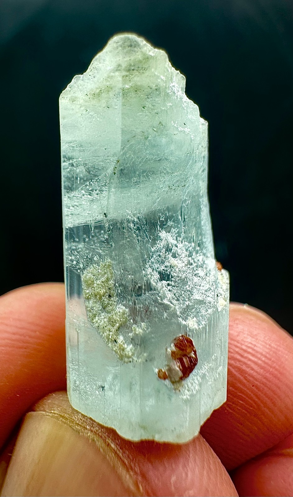 15 Carat Aquamarine Crystal From Skardu Pakistan 15 Carat Aquamarine Crystal From Skardu Pakistan