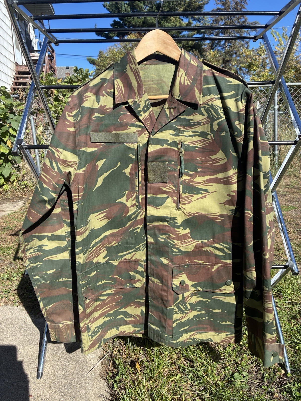 Vintage French Lizard F1 Camouflage Jacket