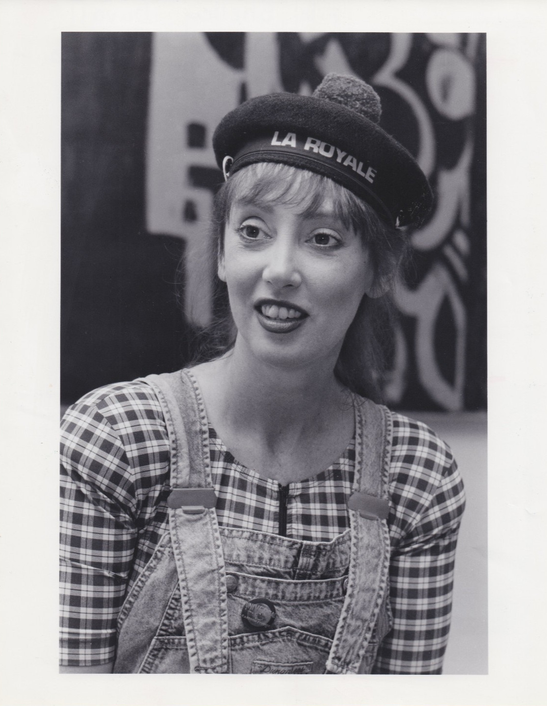 1992 Press Photo Candid of Actress Shelley Duvall at Houston Museum of Fine Arts