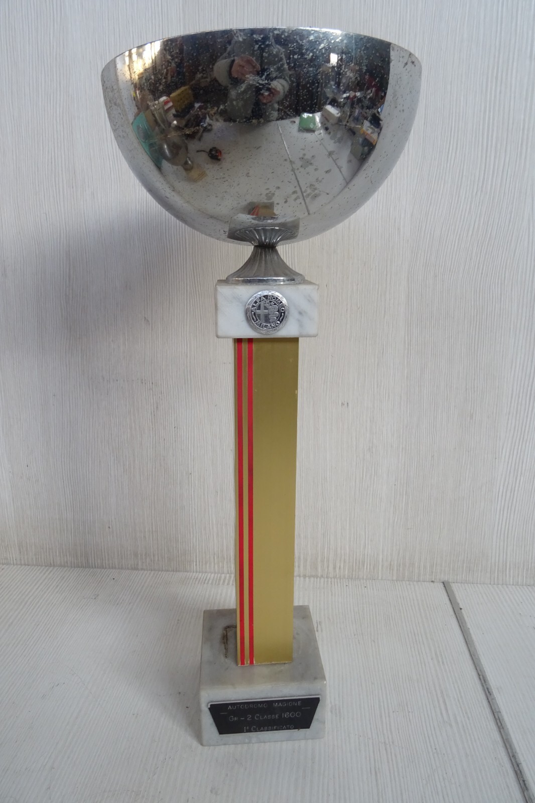 vintage cup racetrack Magione Gr 2 class 1600 1 classified Alfa Romeo Fiat