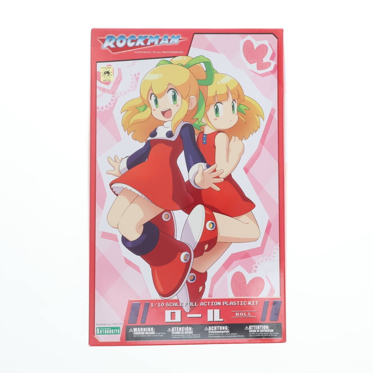 NEW KOTOBUKIYA  Roll Capcom Megaman Rockman Series 1/10 Scale Plastic Model Kit