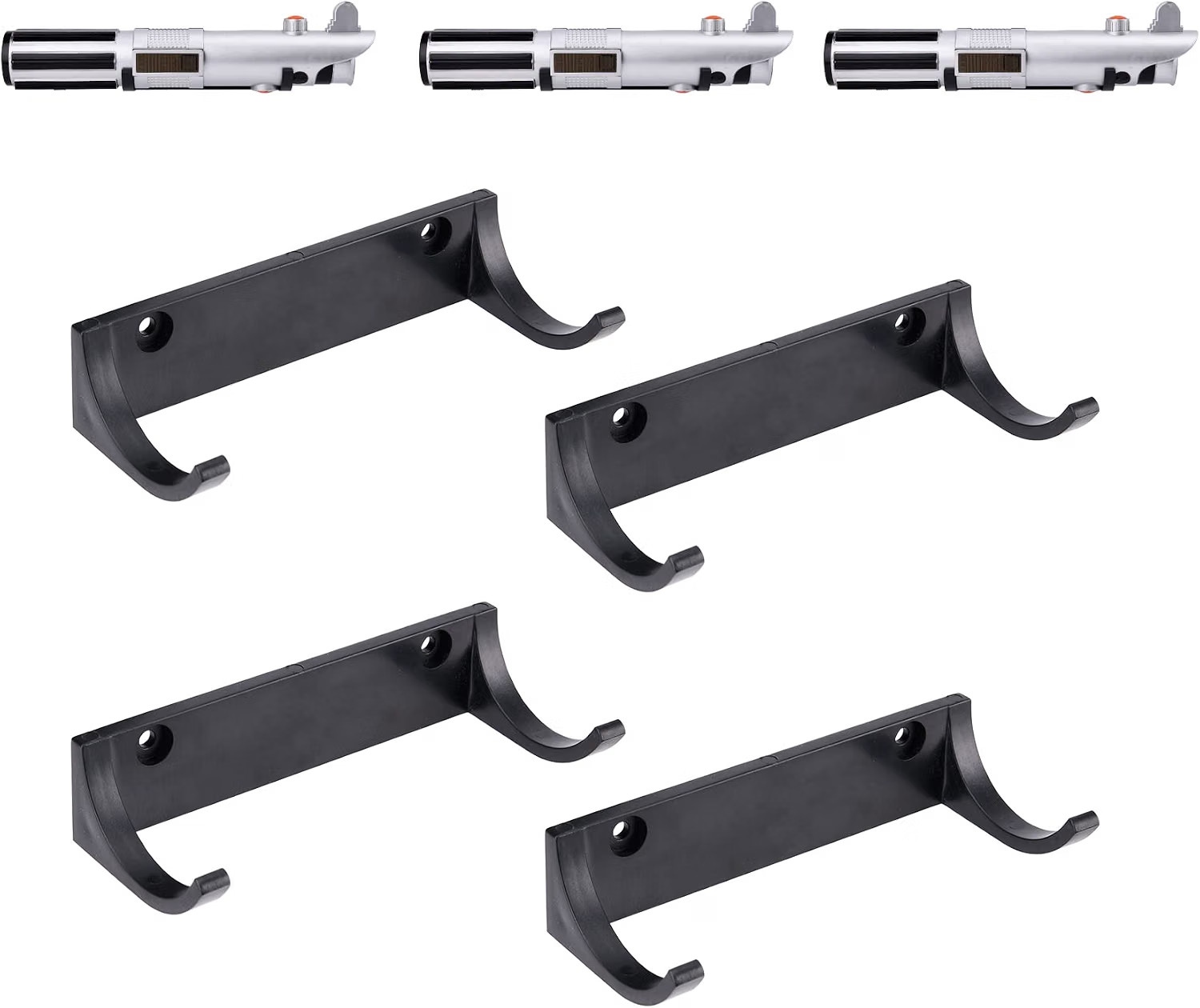 Lightsaber Hilt Wall Mount Holder Light Saber Hilt Display Rack Hook Stand Lightsaber Hilt Wall Mount Holder Light Saber Hilt Display Rack Hook Stand