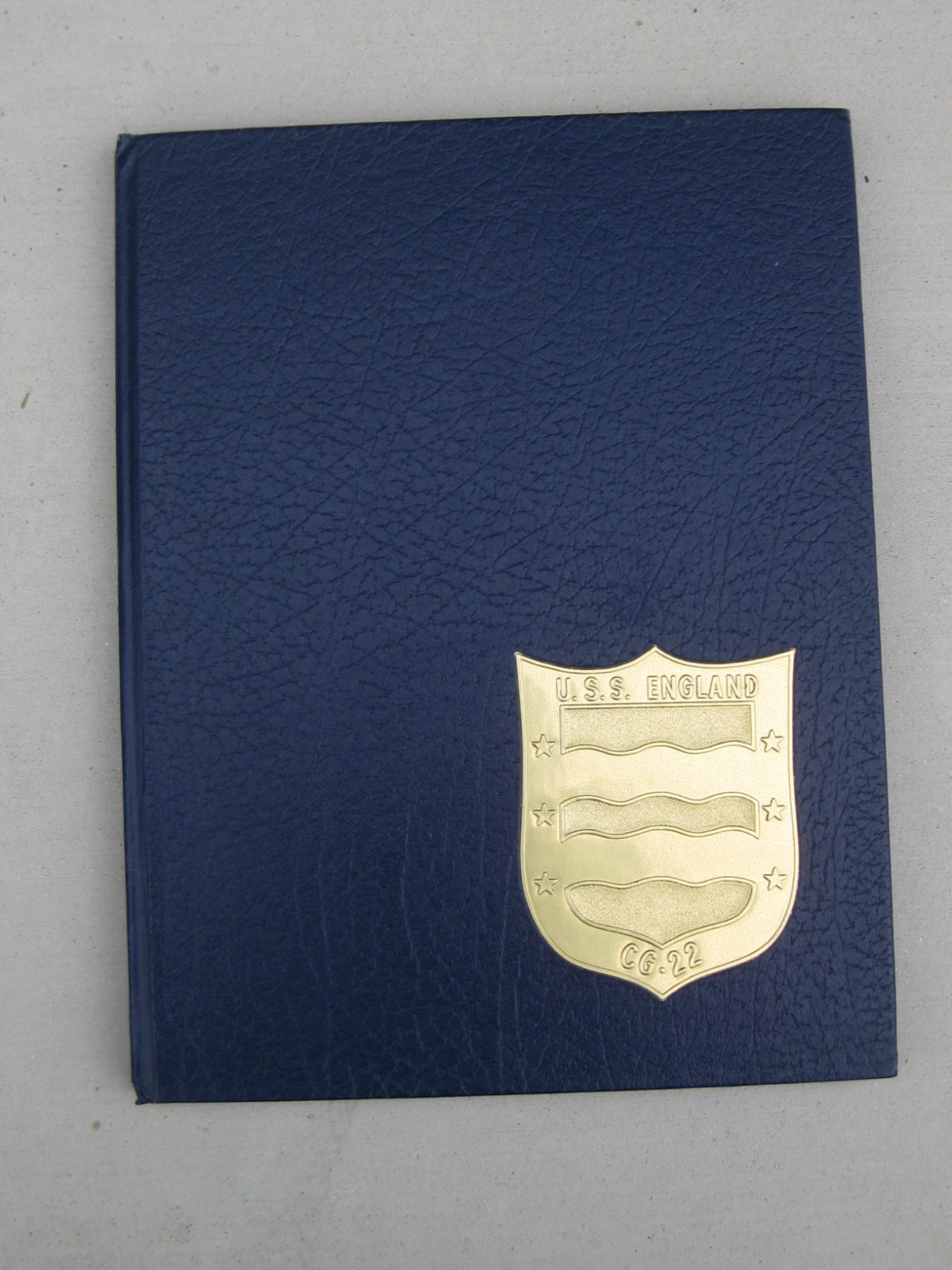 Vtg 1977-1978 USS England CG-22 Westpac Deployment Cruise Book Year Log U.S Navy