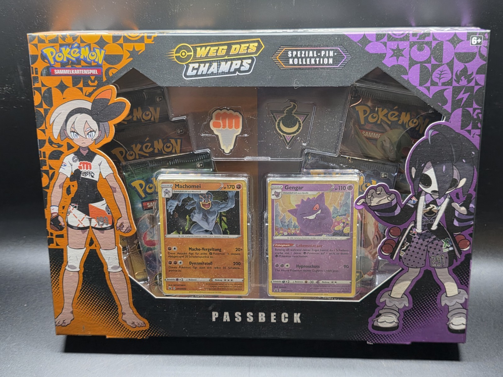 Pokemon TCG Champions Path Stow On Side Special Pin Collection Sealed Gengar